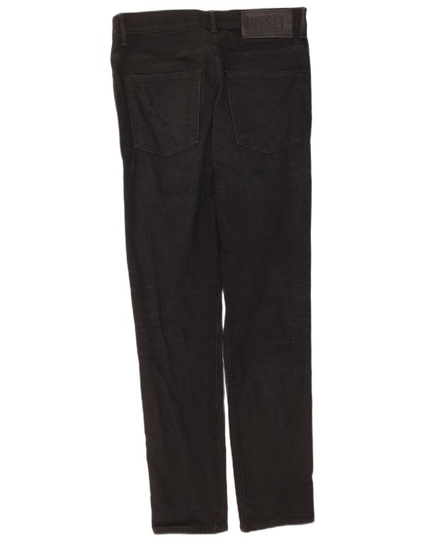 Jeans uomo Diesel D-Fining affusolati W31 L34 cotone nero