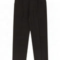 Pantaloni da abito con pegging Marks & Spencer da uomo St. Michael W36 L33 in lana nera