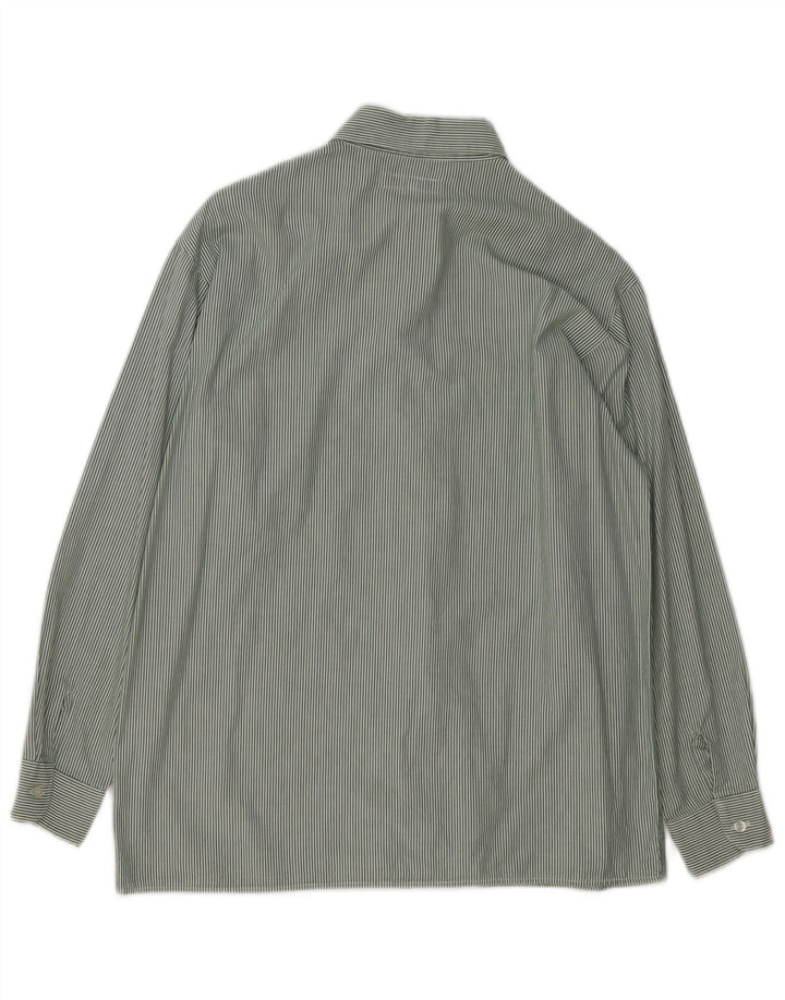 GIORGIO ARMANI Maglia Bambino 11-12 Anni Cotone Gessato Verde