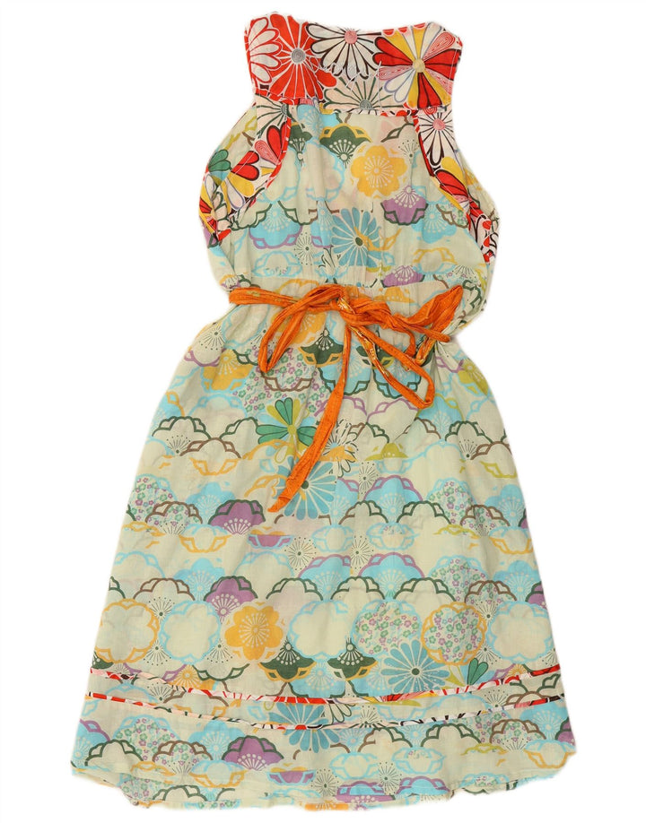 DESIGUAL Abito da donna a linea A con grafica EU 40 Medio floreale multicolore