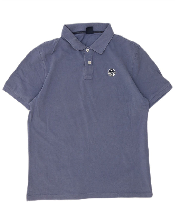 Polo North Sails da uomo piccola blu
