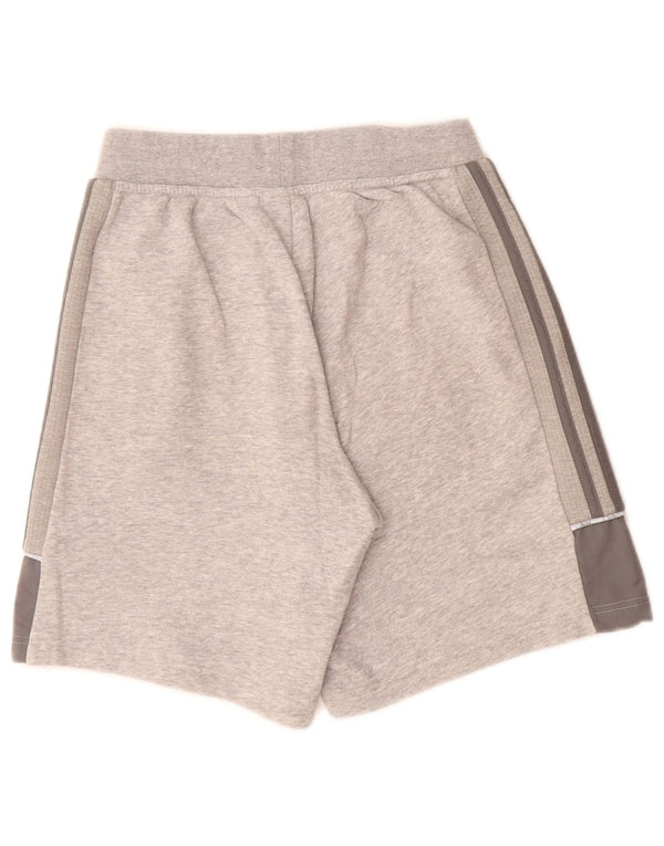 Pantaloncini sportivi da uomo ADIDAS piccoli in cotone grigio