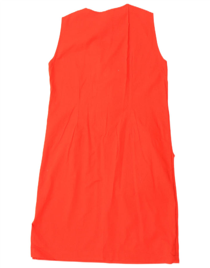 Abito a trapezio senza maniche da donna Luisa Spagnoli UK 12 rosso medio
