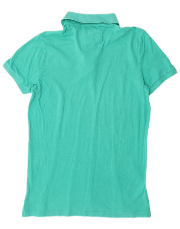 Polo Hollister da uomo piccola turchese