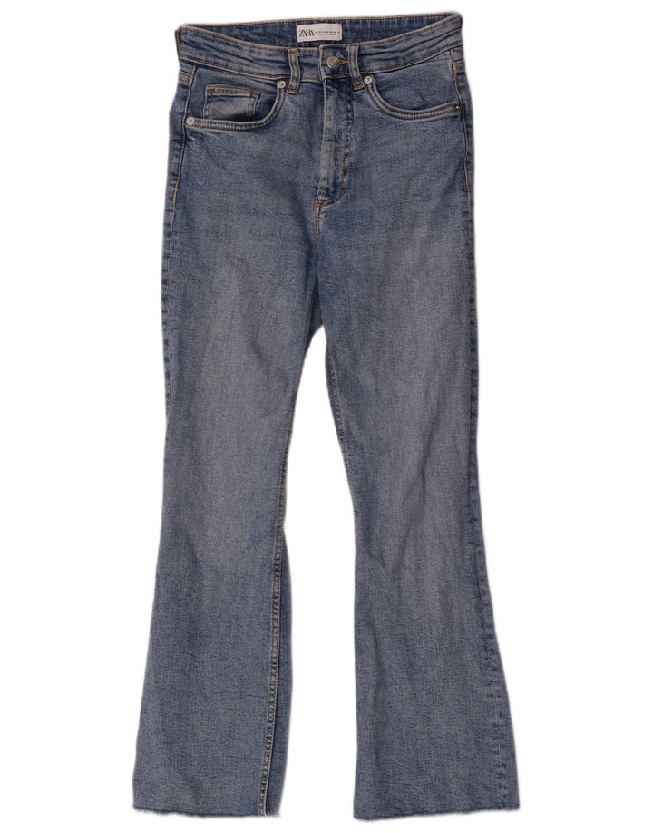 Jeans Bootcut da donna Zara EU 36 XS W26 L26 Blu