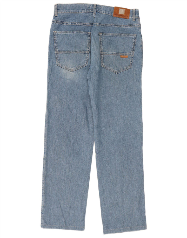 Jeans dritti da donna Trussardi W31 L28 Blu