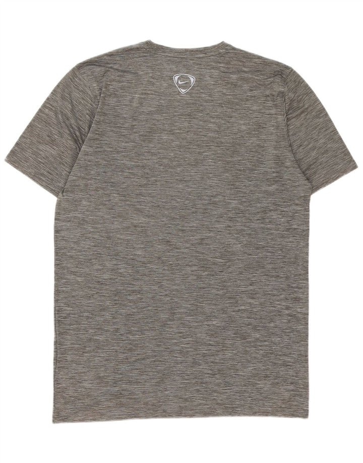T-shirt da uomo Nike Dri Fit Top 3XL poliestere chiazzato grigio
