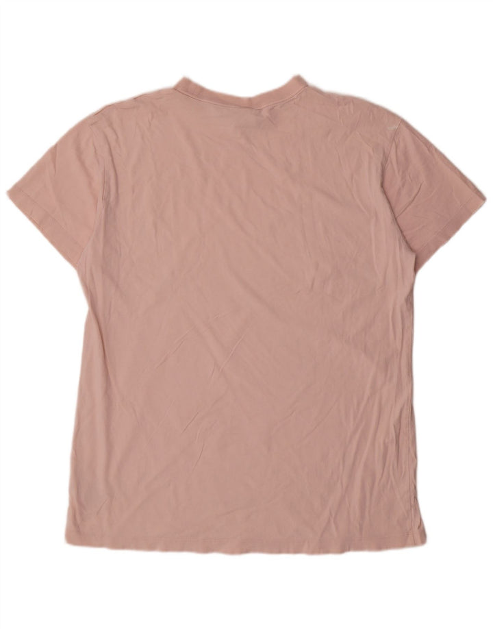 T-shirt da uomo Nike Top Large in cotone rosa