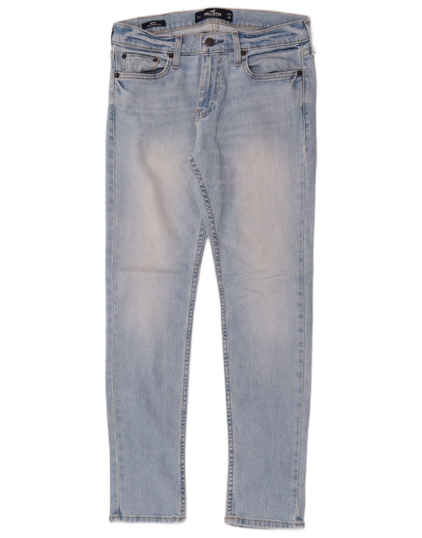Jeans skinny Hollister da donna W29 L30 cotone blu
