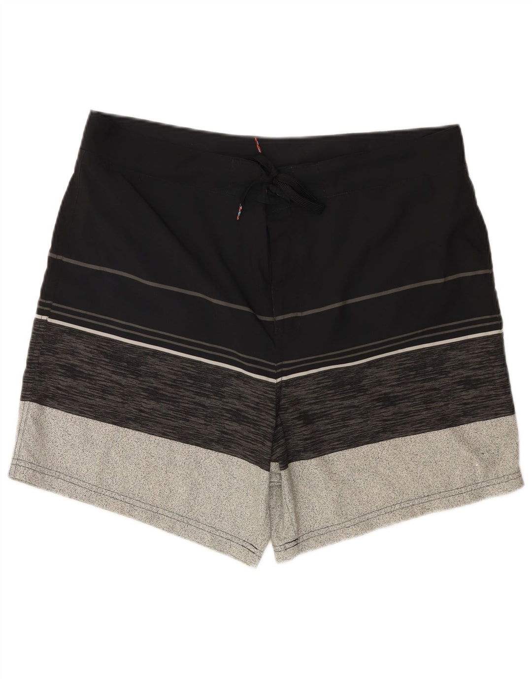 Pantaloncini da bagno da uomo Crivit XL in poliestere color block nero