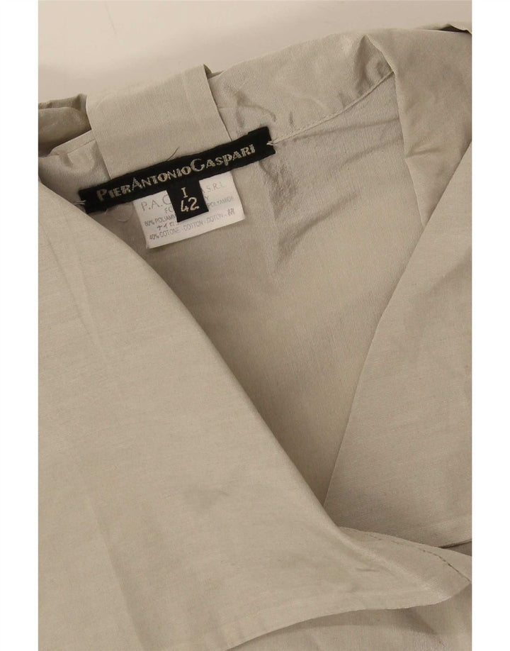 Cardigan oversize da donna Pier Antonio Gaspari IT 42 Grigio medio