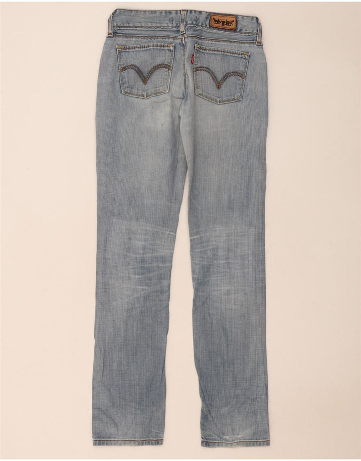 LEVI'S Jeans 571 slim da donna W28 L34 cotone blu