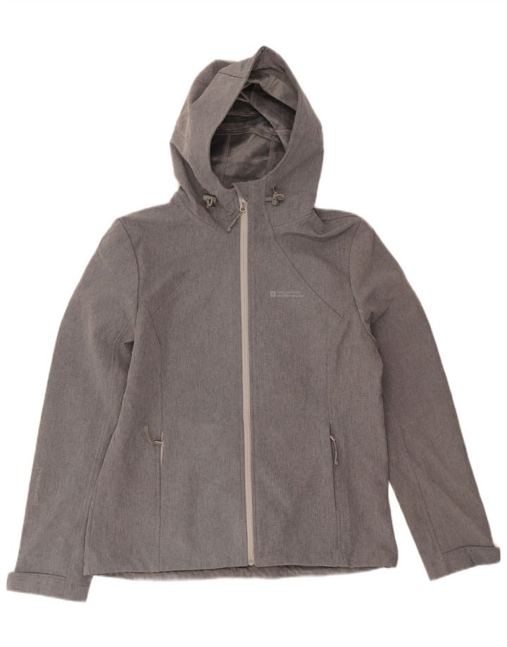 Giacca a vento con cappuccio da donna Mountain Warehouse UK 14 Large Grigia