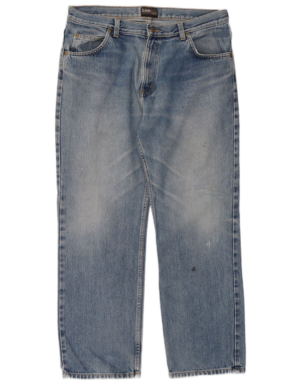 Jeans dritti da uomo LEE Brooklyn W36 L30 cotone blu