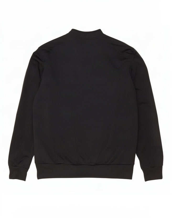 Giacca da ginnastica da uomo Adidas XL nera in poliestere