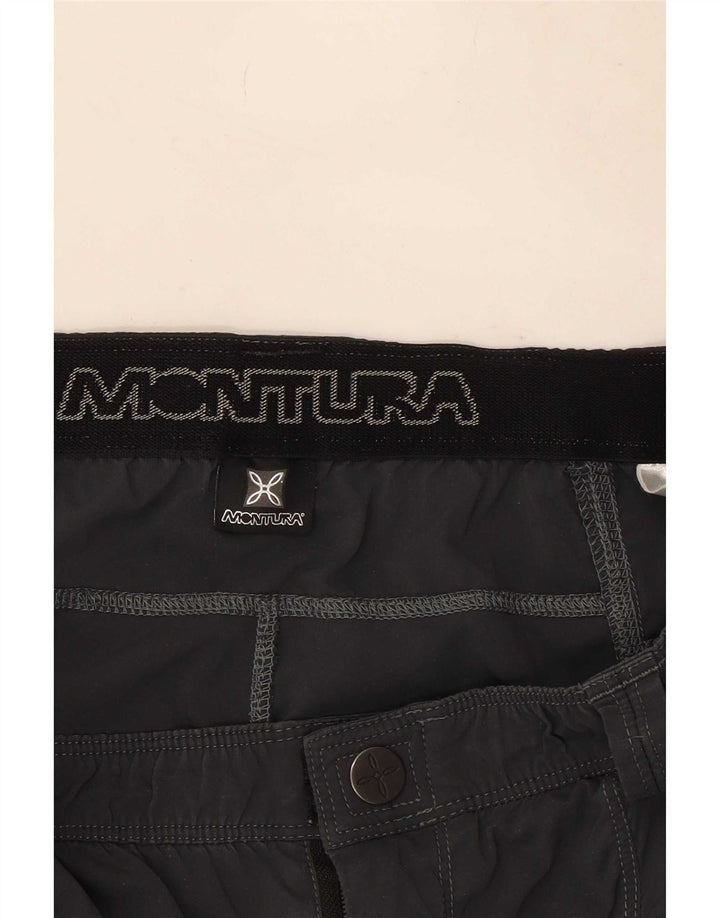 Pantaloncini cargo da uomo Montura grandi W34 grigi