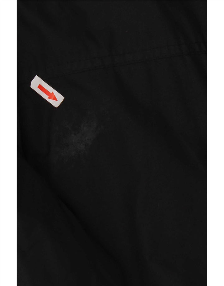 Giacca anorak con cappuccio grafico da uomo Columbia UK 38 nylon nero medio