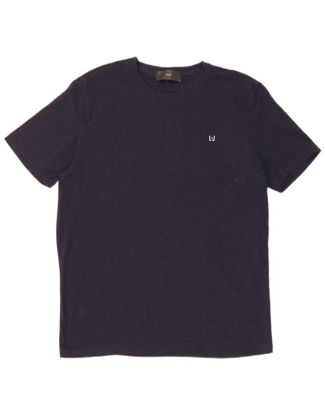 Liu Jo T-shirt Uomo Top Media Blu Navy in Cotone