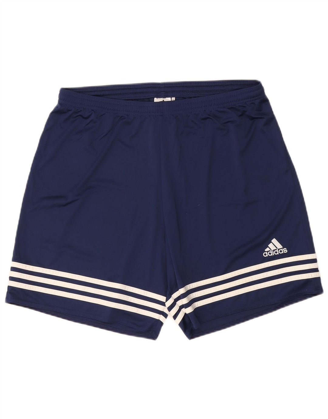 Pantaloncini sportivi Adidas Climalite da uomo XL in poliestere blu navy