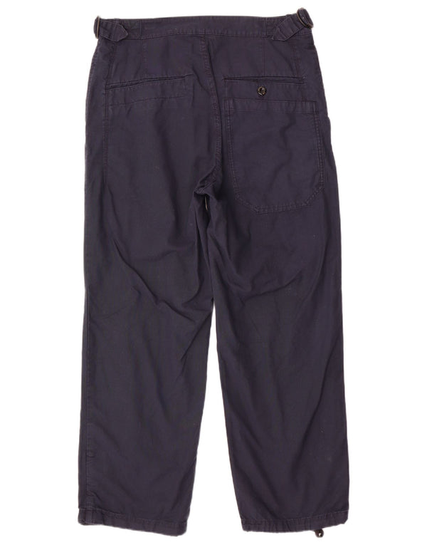 Pantaloni chino dritti da uomo G-Star W32 L28 cotone blu navy