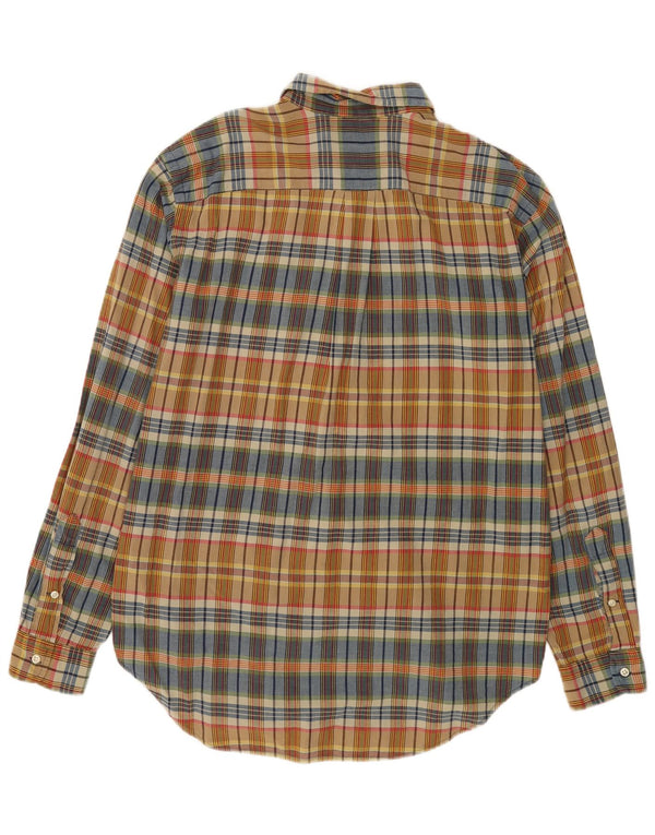 Polo Ralph Lauren Camicia da uomo dalla vestibilità classica, in cotone a quadri multicolore grande