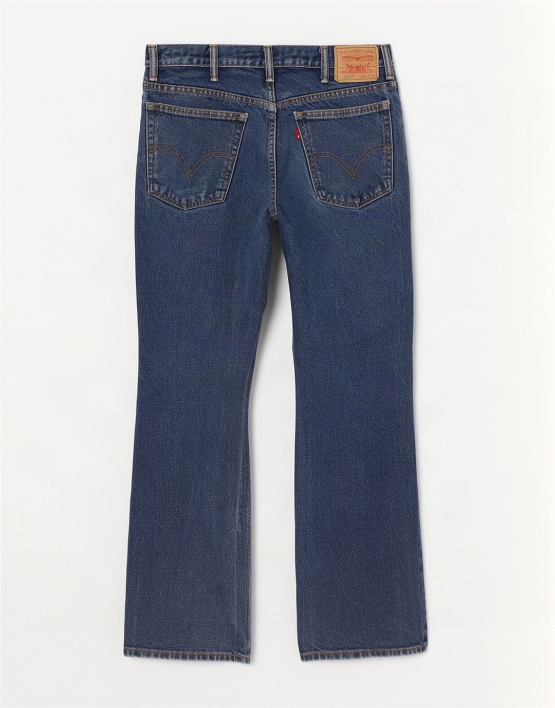 Levi's Uomo 517 Jeans Bootcut W32 L30 Cotone Blu