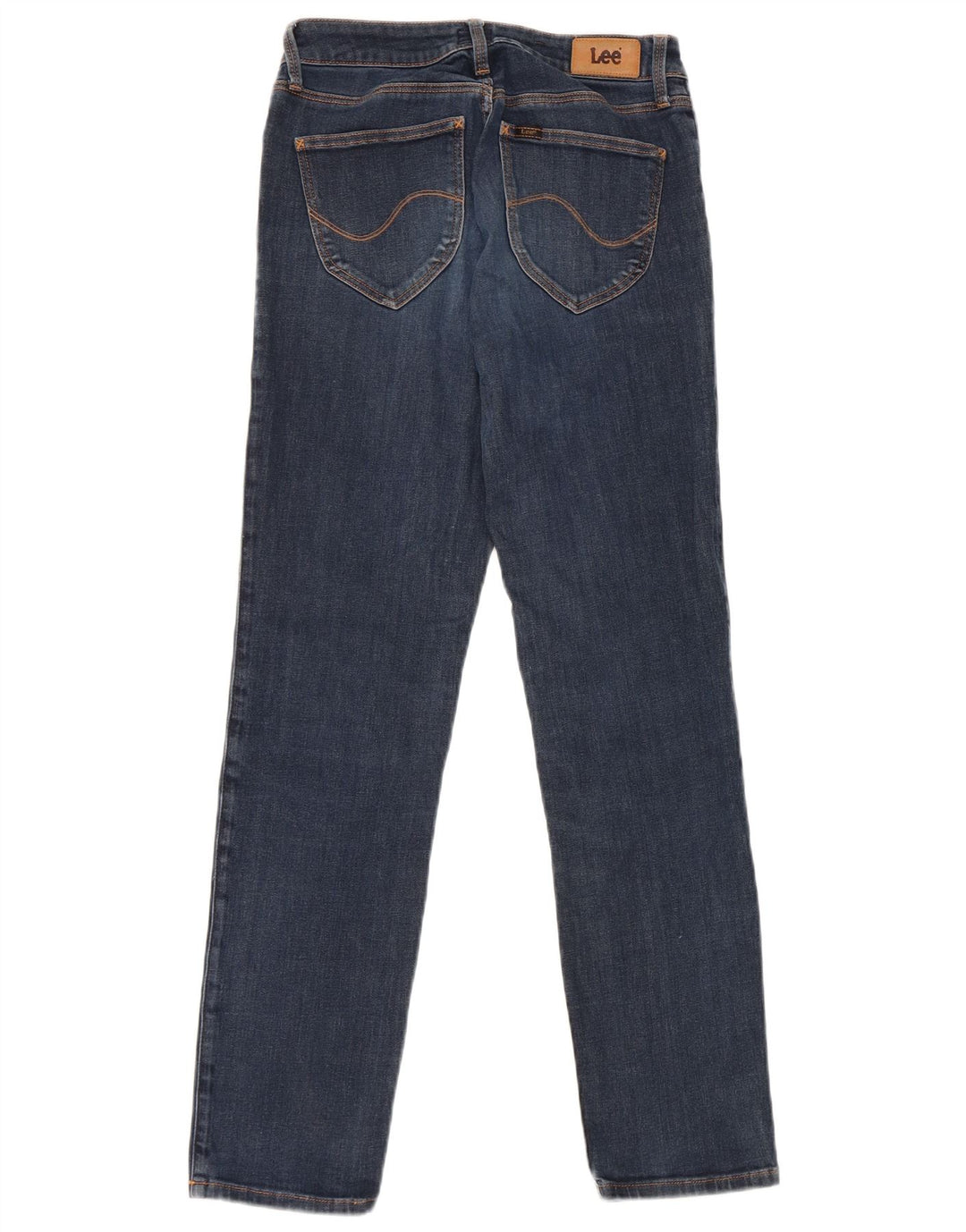 Jeans dritti Marion da donna Lee W27 L31 cotone blu navy