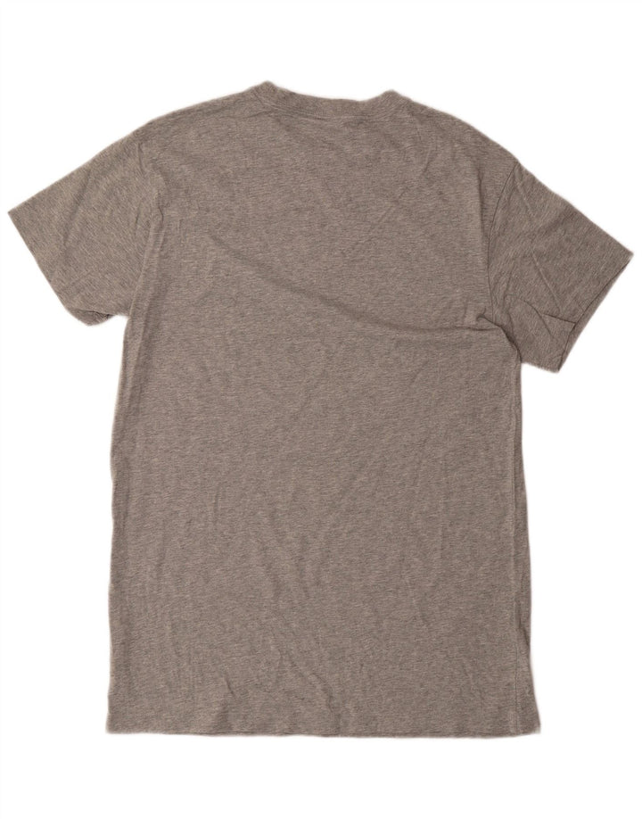 NIKE Mens T-Shirt Top Small Grey Cotton