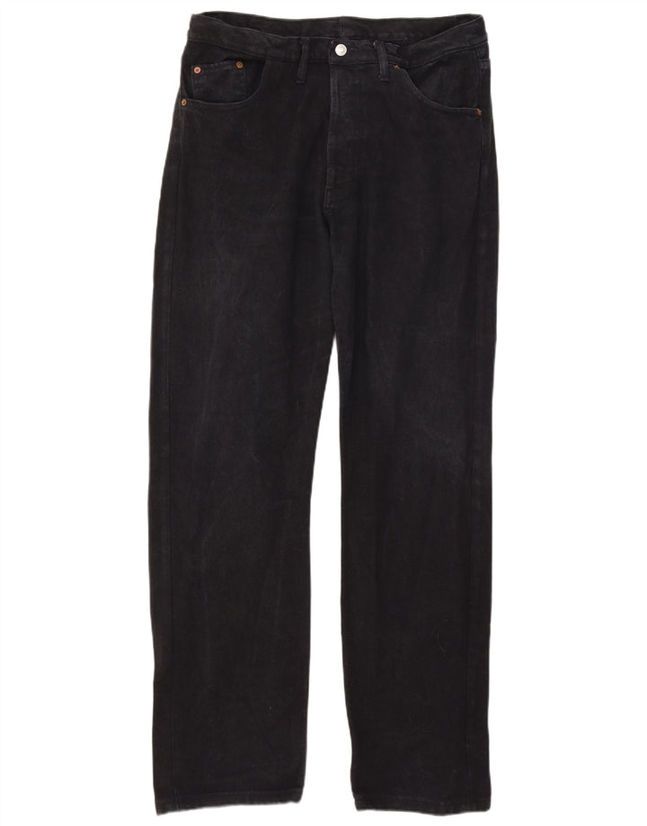 Levi's Uomo 501 Jeans dritti W38 L32 Cotone Nero