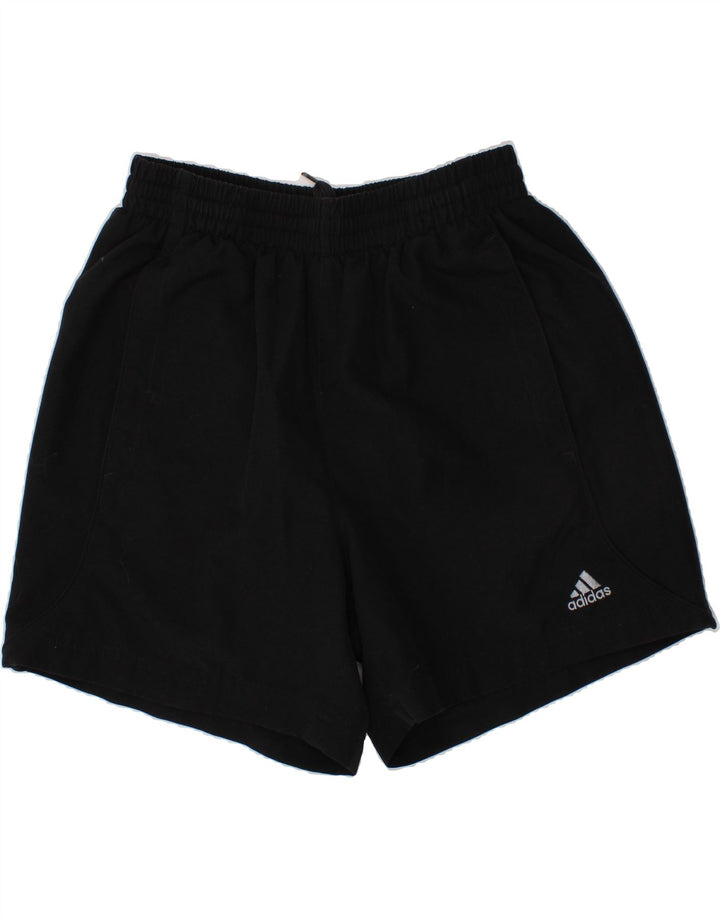 ADIDAS Boys Clima 365 Sport Shorts 13-14 Years Black Polyester Vintage Adidas and Second-Hand Adidas from Messina Hembry 
