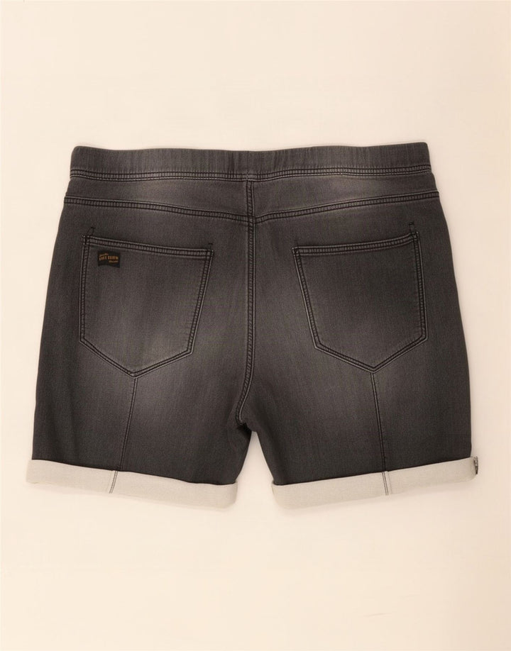 Pantaloncini di jeans da uomo Zara XL W34 cotone grigio
