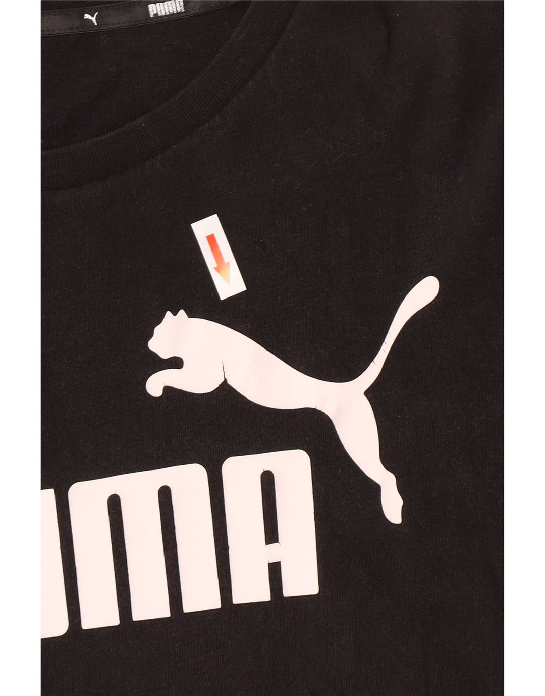 T-shirt grafica da uomo Puma Top Small Nera