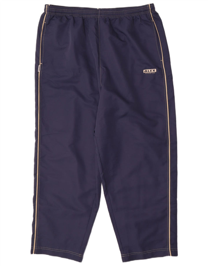Alex & co. Pantaloni da tuta da donna UK 24 4XL Poliestere blu navy