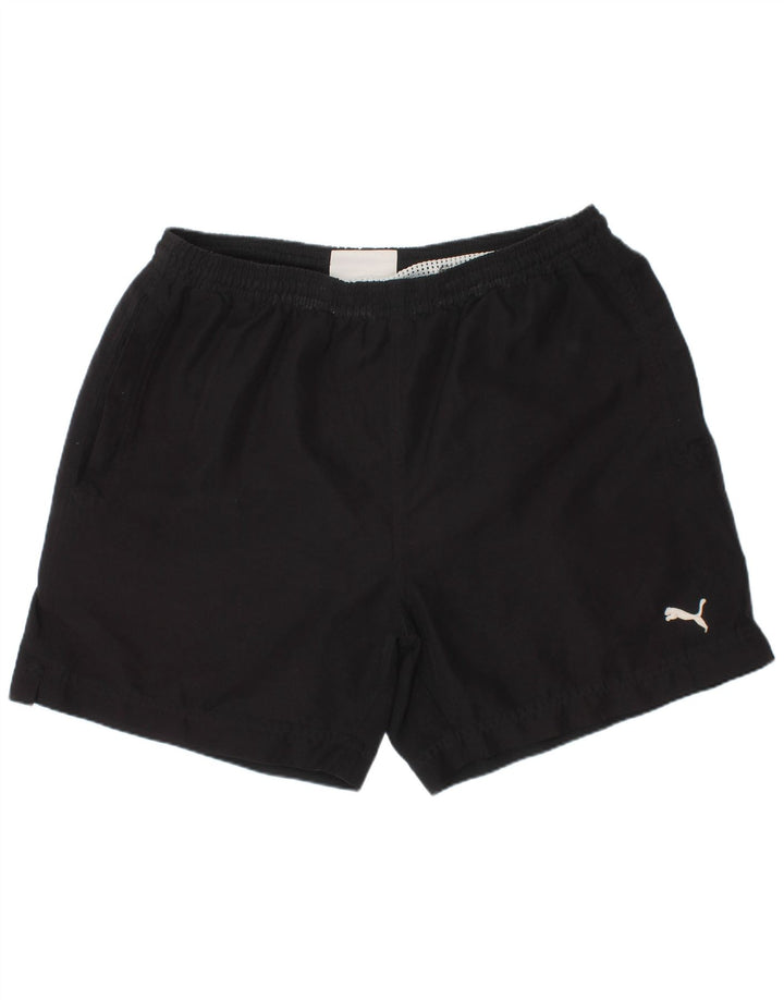 Pantaloncini da bagno Puma da bambino 15-16 anni in poliestere nero