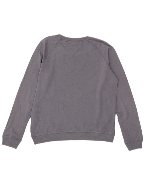 Jack Wills Womens Oversized Sweatshirt Jumper UK 10 Small Blue