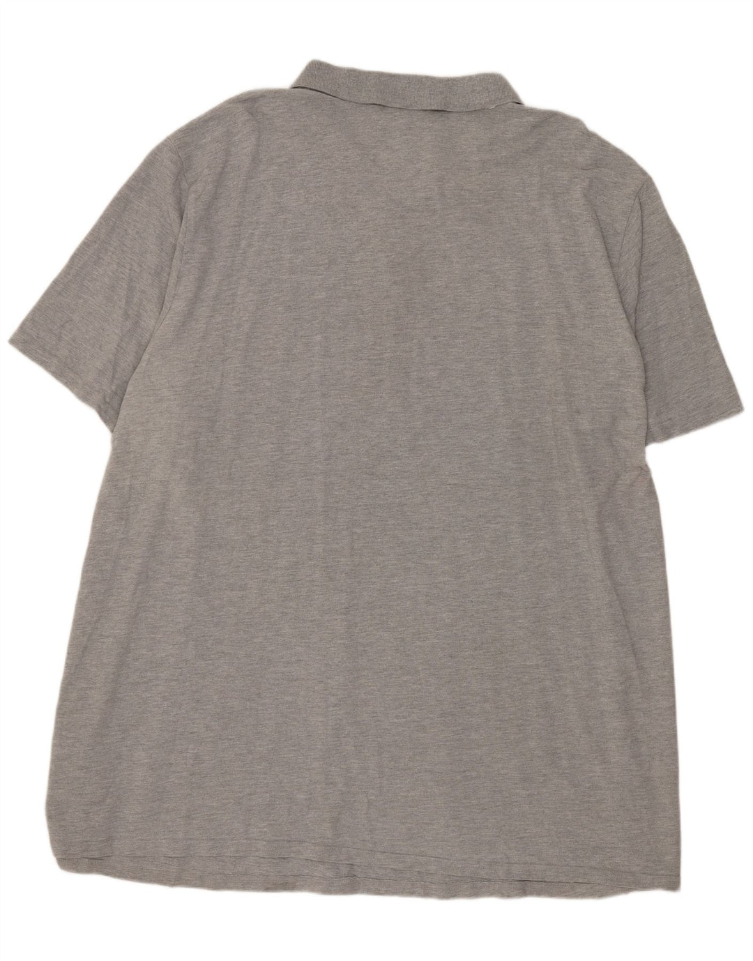 Polo da uomo Jack & Jones 6XL cotone grigio