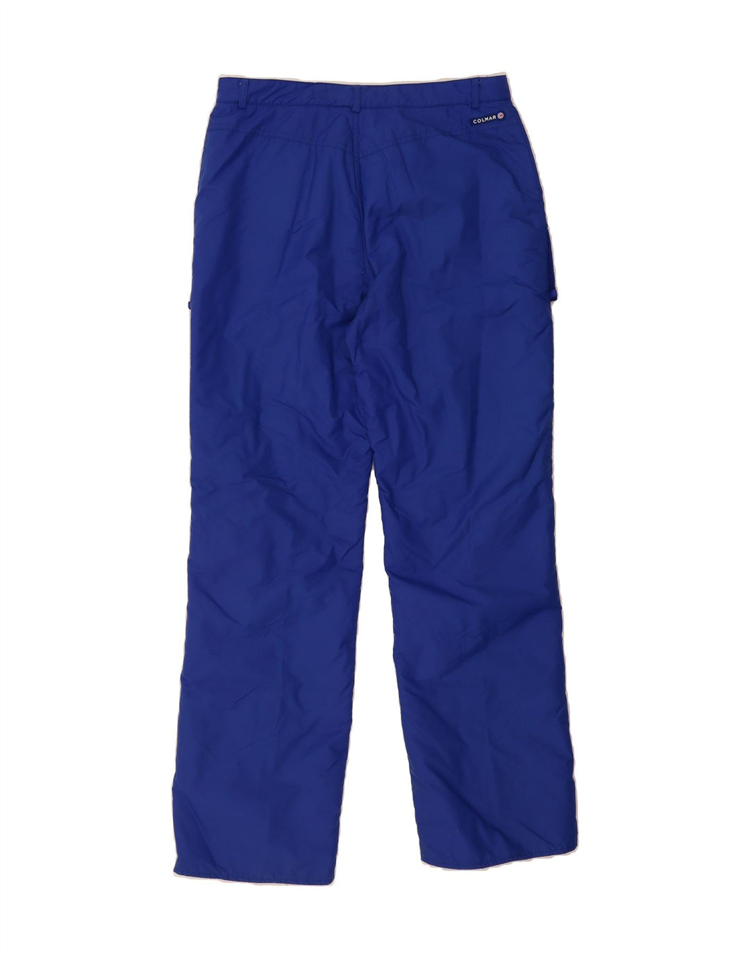 COLMAR Mens Straight Windbreaker Trousers Large W34 L32 Blue Polyamide Vintage Colmar and Second-Hand Colmar from Messina Hembry 
