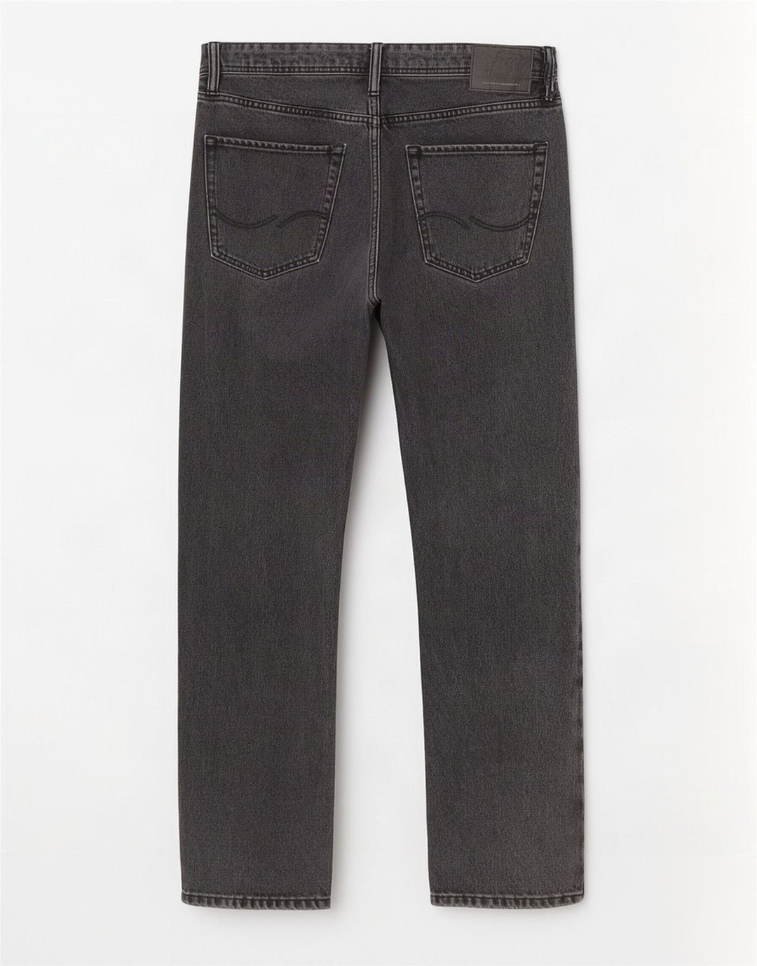 Jeans dritti da uomo Jack & Jones W32 L32 cotone grigio