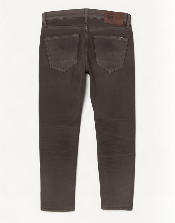 Jeans slim da uomo G-Star W32 L25 cotone grigio
