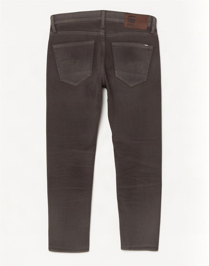 Jeans slim da uomo G-Star W32 L25 cotone grigio