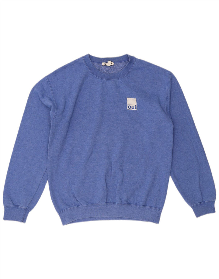 TOPSHOP Felpa da uomo Petite Maglione piccolo blu