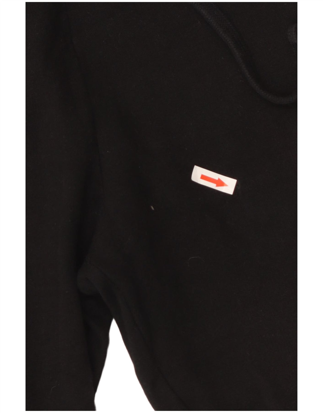 JACK WILLS Pantaloni da tuta con grafica da donna Joggers UK 8 Small Nero