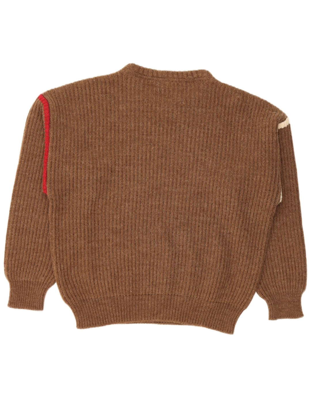 Maglione girocollo da uomo Setball IT 50 Colorblock marrone medio