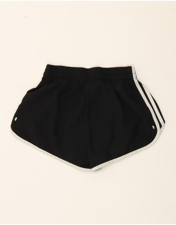 Pantaloncini sportivi Adidas da donna UK 4 XS poliestere nero