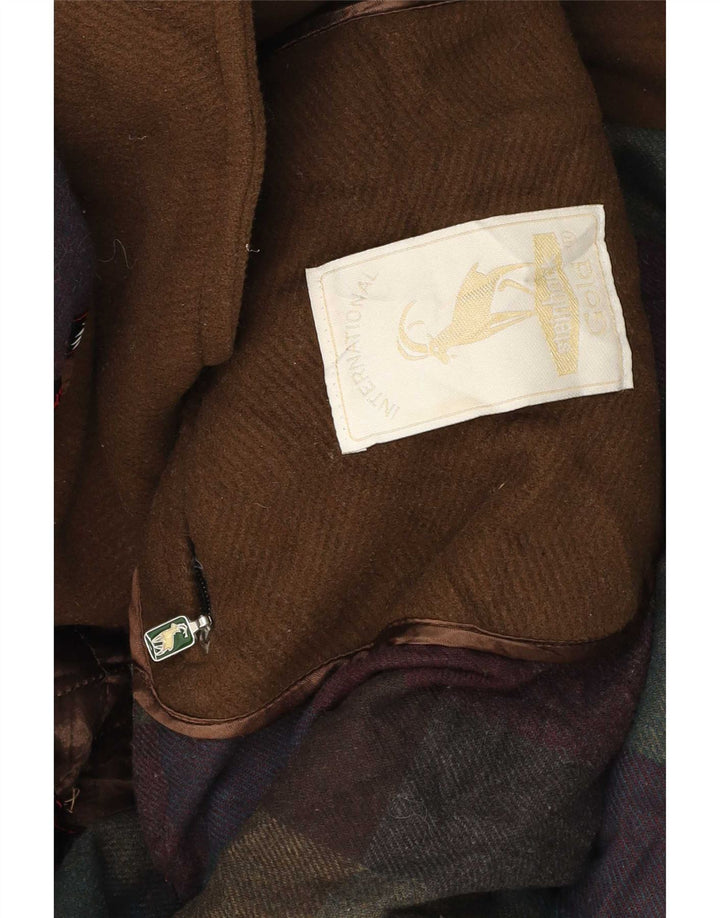 Montgomery con cappuccio da uomo Steinbock UK 40 grande marrone