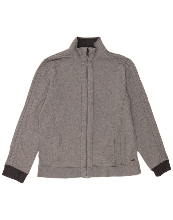 Giacca da ginnastica da uomo Hugo Boss XL in cotone grigio