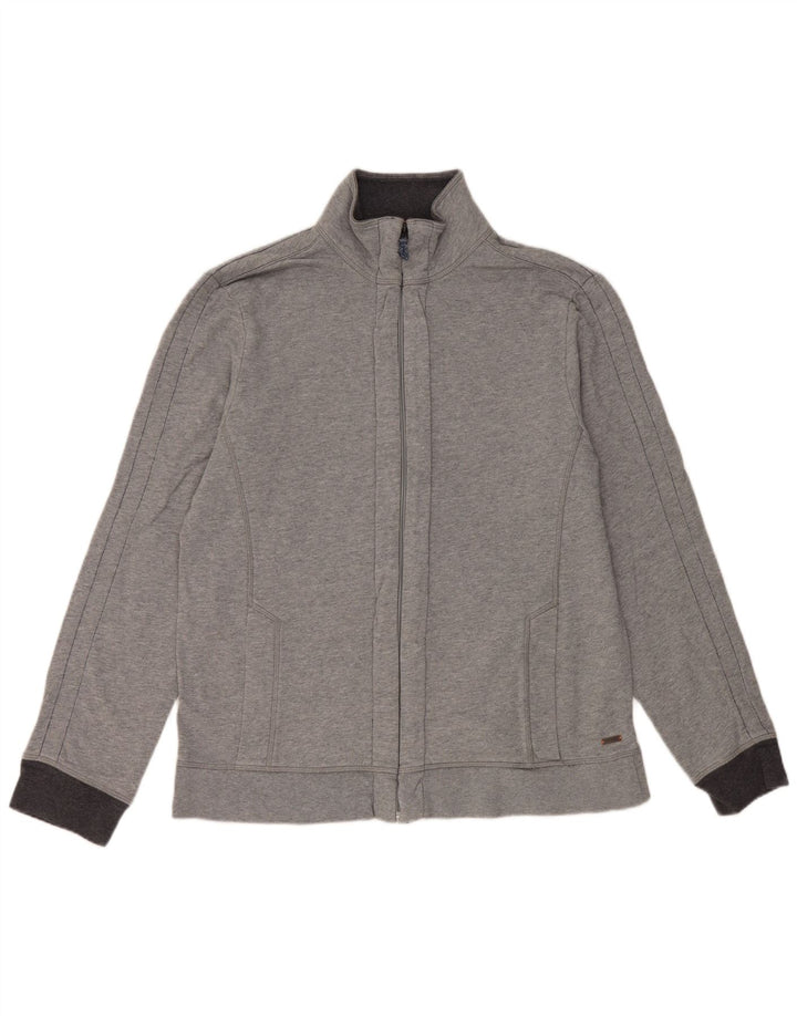 Giacca da ginnastica da uomo Hugo Boss XL in cotone grigio