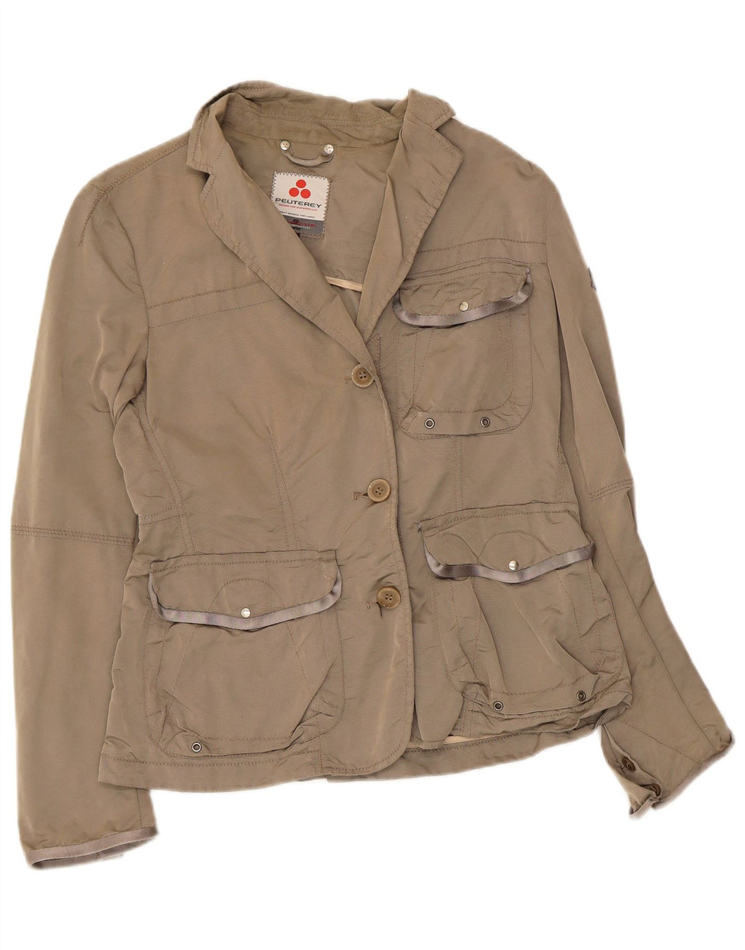 Giacca Utility Donna PEUTEREY IT 46 Large Grigio Poliammide