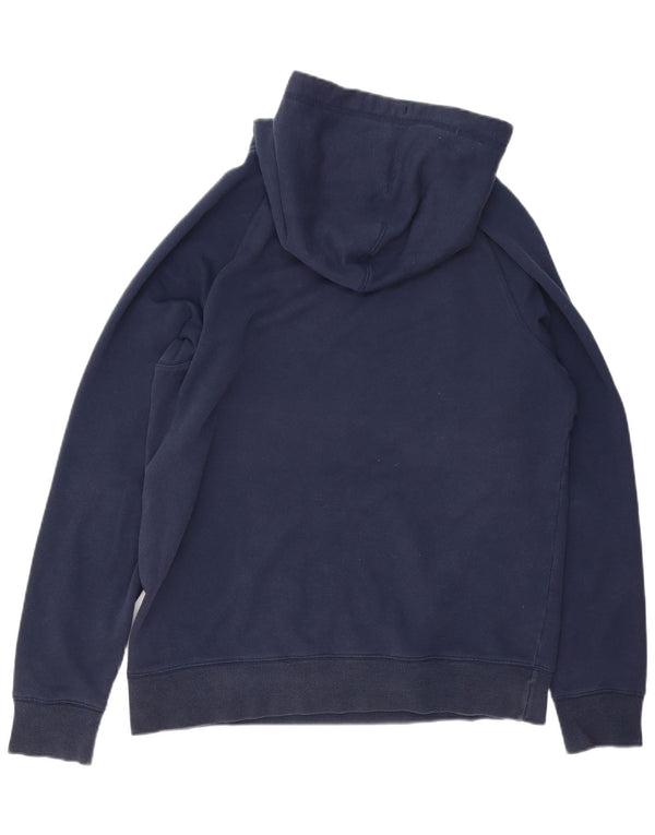 Maglione con cappuccio grafico da uomo Animal Large in cotone blu navy