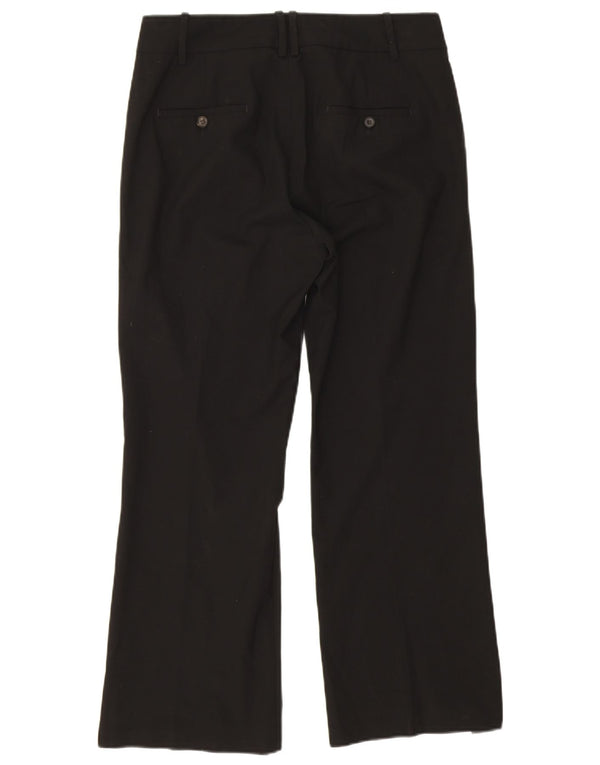 Pantaloni chino dritti da donna Zara EU 44 XL W34 L27 viscosa nera